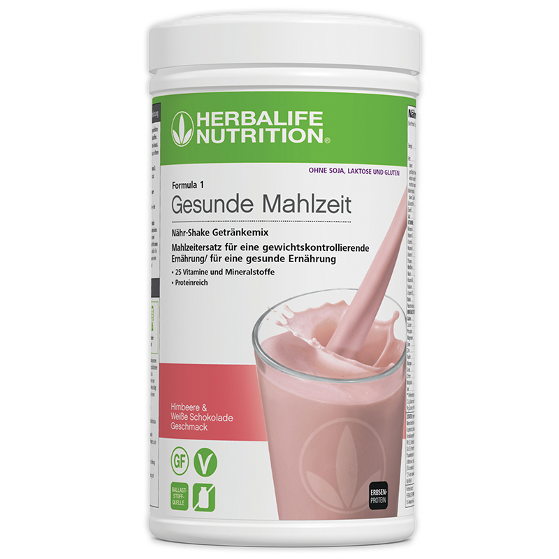 Neue Generation ohne Soja, Laktose und Gluten, Himbeere und Weiße Schokolade 500g